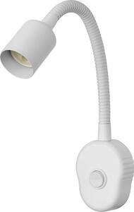 Osram - Flexibilní nástěnná lampa PLUG TUBE FLEX 1xGU10/5W/230V bílá