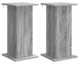 Stojan na rostliny 2 pcs Šedá sonoma 30,5 x 30 x 60,5 cm