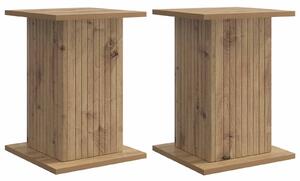 Stojan na rostliny 2 ks Dub artisan 30,5 x 30 x 43 cm