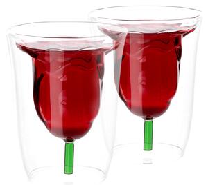 KONDELA Termo sklenice na víno a drinky, 2 ks, 180 ml, HOTCOLDER TYP 27