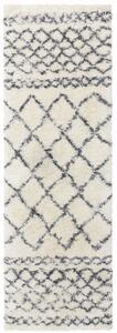 Šedý koberec Bardie Cream Grey Rozměry: 80x240 cm