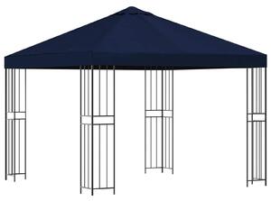 Altán 3 x 3 m Modrá Polyester a ocel 190 gsm