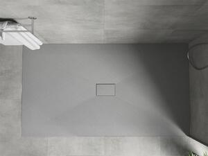 Mexen Hugo, SMC obdélníková sprchová vanička 160 x 100 cm, šedá, 42611016