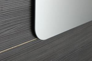 SAPHO - ISHAPE zrcadlo 1000x500mm, zakulacené rohy, bez úchytu (AG510)