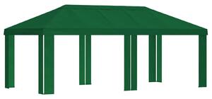 Plachta na altán 6 x 3 m Zelená Polyester 190 gsm