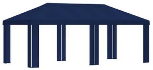 Plachta na altán 6 x 3 m Modrá Polyester 190 gsm