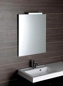 AQUALINE - Zrcadlo 50x90cm, s fazetou, bez úchytu (22497)