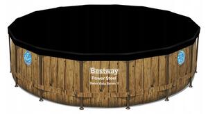 Bazén BESTWAY Steel Pro MAX BES56725 s příslušenstvím 488x122x488 cm