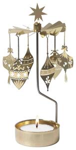 Pluto Rotující svícen Andělské zvonění Christmas Ornaments - Gold PL152