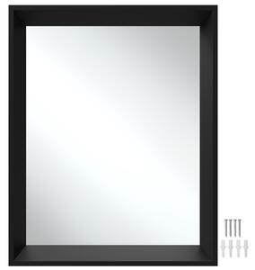 Tectake Obdélníkové nástěnné zrcadlo Elina s plastovým rámem - 40,6 x 50,8 cm