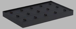 LED2 A139903 Venkovní stolní svítidlo ROXY MINI MULTIPLE CHARGING TABLE nabíječka černá