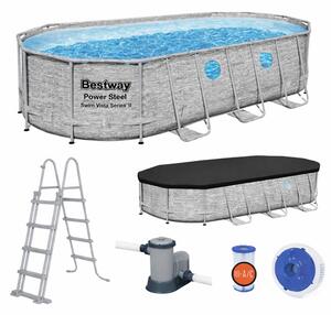 Bazén Bestway Steel Pro Max BES56716 s příslušenstvím 274x122x549 cm