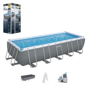 Bazén BESTWAY Steel Pro MAX BES5612b s příslušenstvím 274x132x640 cm