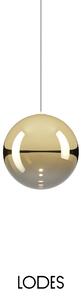 Lodes Designové závěsné LED svítidlo RANDOM SOLO, 1W, ø 18 cm, CRI90 Barva: Zlatá, Teplota světla: 2700K
