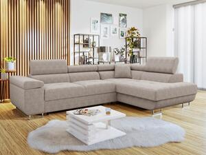 Rohová sedací souprava s funkcí spaní Torezio, Potah: Poso 03, Strana: pravá 5903211512537