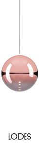 Lodes Designové závěsné LED svítidlo RANDOM SOLO, 1W, ø 18 cm, CRI90 Barva: Rose gold, Teplota světla: 3000K