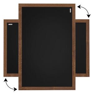 Allboards, Tabule černá křídová v dřevěném rámu 200x100 cm-výhodný set s příslušenstvím, TB2010_SET