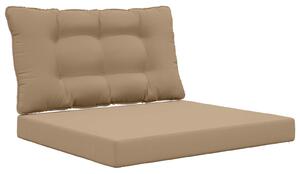 Venkovní polštář na pohovku Polyester Taupe 80 x 68,5 x 8 cm