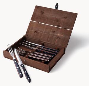 Sada steakových příborů s boxem Old Farmer, různé velikosti sady