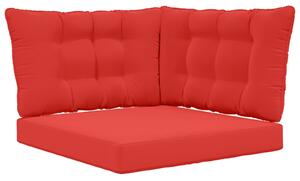 Venkovní polštář na pohovku Polyester Červená 80 x 43 x 10 cm