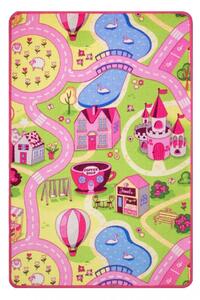 Hans Home | Dětský kusový koberec silnice Sweet Town - 95x133