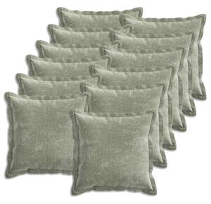 Povlak na polštář 12 pcs HOUTEN Zelená 40 x 40 cm