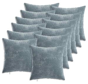 Povlak na polštář 12 pcs HEERLEN Světle modrá 40 x 40 cm