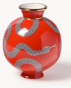 Porcelánová váza se zlatými akcenty Eden, V 23 cm