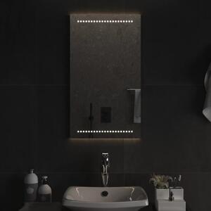 Koupelnové zrcadlo s LED osvětlením 40x70 cm