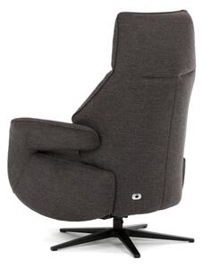 Polohovací křeslo hnědé, elektrické TV-B3973 BR2