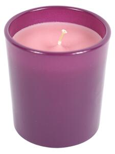 Vonná svíčka ve skle PURPLE 6,5 cm fialová