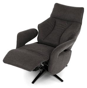 Polohovací křeslo hnědé, elektrické TV-B3973 BR2