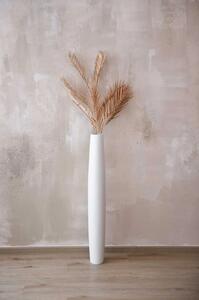 Vysoká váza ISONDRA, sklolaminát, výška 100 cm, bílá