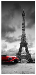 Fototapeta na dveře - Eiffelova věž (95x205cm)
