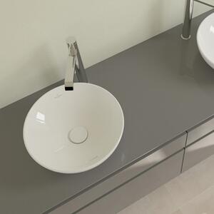 Villeroy & Boch Loop & Friends umyvadlo 38x38 cm kulatý na pult bílá lesk 4A4500R1