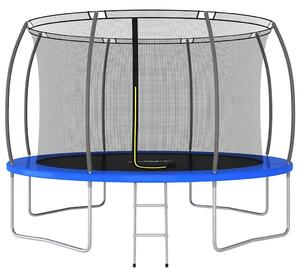 Trampolína s příslušenstvím kulatá 366 x 80 cm 150 kg