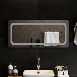 Koupelnové zrcadlo s LED osvětlením 90x40 cm