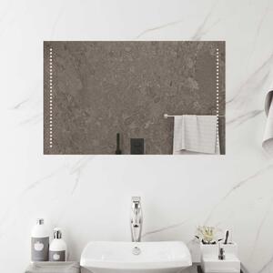 Koupelnové zrcadlo s LED osvětlením 80x50 cm