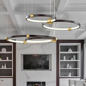 Altavola Design Aurora závěsné svítidlo 4x85 W černá-zlatá LA112/P_50_3k_black