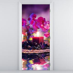 Fototapeta na dveře - stylová kompozice (95x205cm)