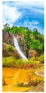 Fototapeta na dveře - Vodopád Pongour, Vietnam (95x205cm)