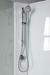 Aqualine AIGO vanička 900x900 mm, příslušenství, sifon, držák sprchy a sprcha, komponent 1/4