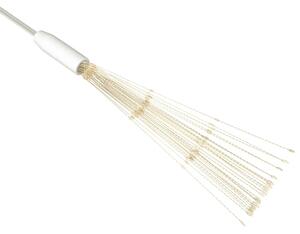 Venkovní vánoční ohňostroje 10 ks teplé bílé 20 cm 1 400 LED
