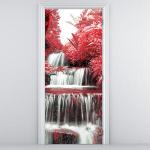 Fototapeta na dveře - Keř s vodopádem (95x205cm)