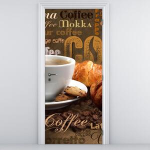Fototapeta na dveře - Šálek kafe (95x205cm)