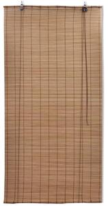 Zatemňovací rolety z bambusu 2 ks 80 x 160 cm hnědé