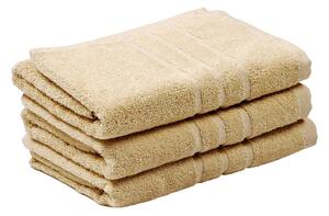 Froté ručník vysoké kvality. Ručník má rozměr 50x100 cm. Barva krémová