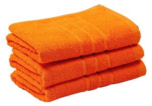 Froté ručník vysoké kvality. Ručník má rozměr 50x100 cm. Barva oranžová