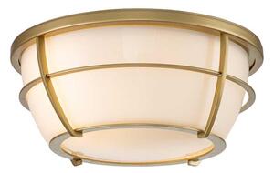 Quoizel QZ-CHANCE-F-PNBR- Koupelnové stropní svítidlo CHANCE 2xE27/60W/230V IP44