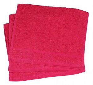 Měkoučký froté ručník Sofie. Rozměr ručníku je 30x50 cm. Barva purpurová